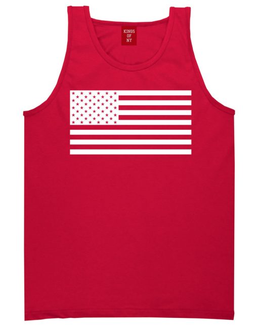 American Flag United States Goth Tank Top - Image 3