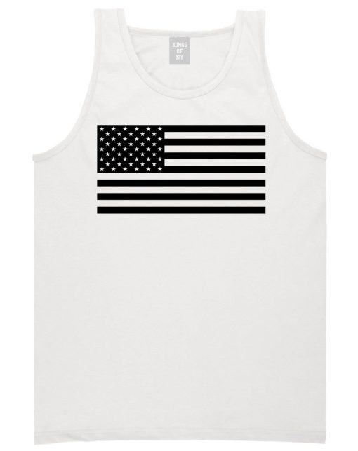 American Flag United States Goth Tank Top - Image 4