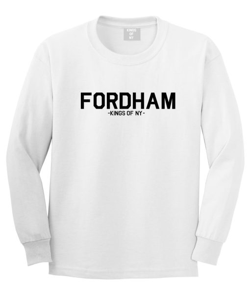 Fordham Road The Bronx Long Sleeve T-Shirt - Image 3