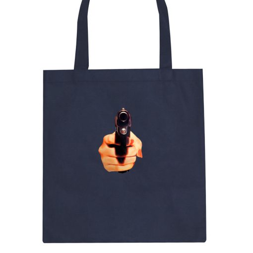 Hand Gun Women Girls Sexy Tote Bag - Image 2