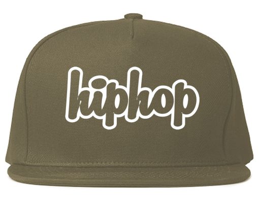 Hiphop Outline Old School Snapback Hat - Image 3
