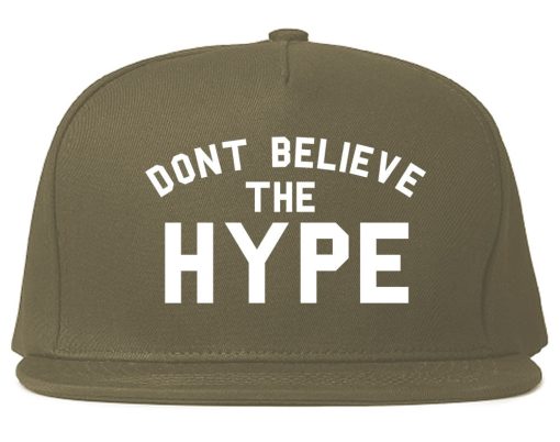 Don't Believe The Hype Snapback Hat - Image 3