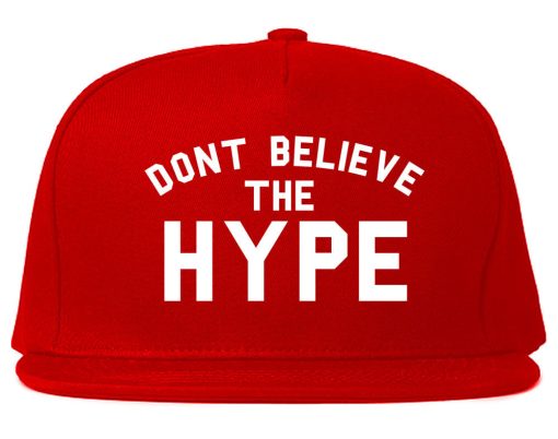 Don't Believe The Hype Snapback Hat - Image 4