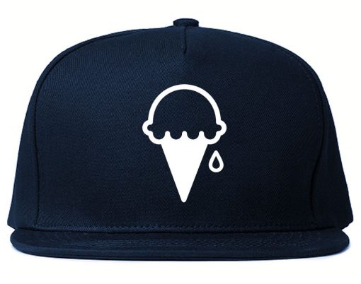 Ice Cream Cone Scoop Snapback Hat Cap - Image 2