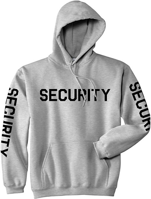 Event Security Uniform Mens Pullover Hoodie Sweatshirt - Image 3