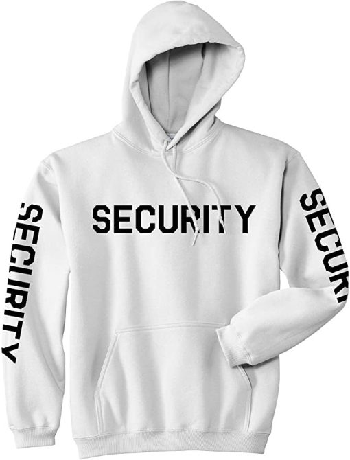 Event Security Uniform Mens Pullover Hoodie Sweatshirt - Image 2