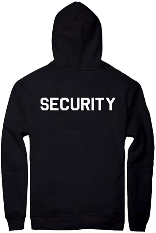 Event Security Uniform Mens Pullover Hoodie Sweatshirt - Image 4