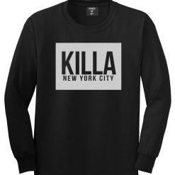 Killa New York City Harlem Long Sleeve T-Shirt