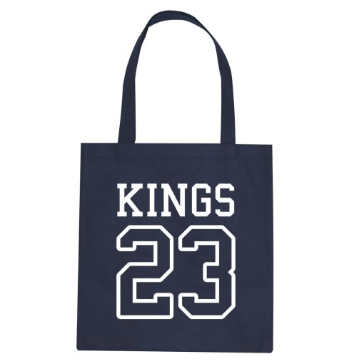 KINGS 23 Jersey Tote Bag - Image 2