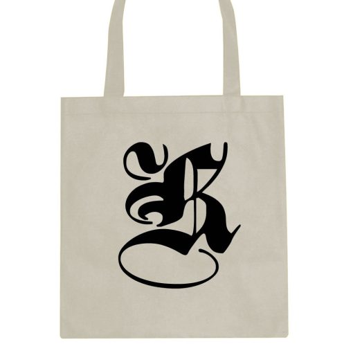 K Gothic Style Font Tote Bag - Image 3