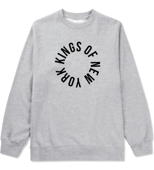Kings Of New York Circle Emblem Logo Crewneck Sweatshirt - Image 2