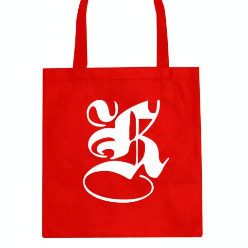 K Gothic Style Font Tote Bag - Image 4