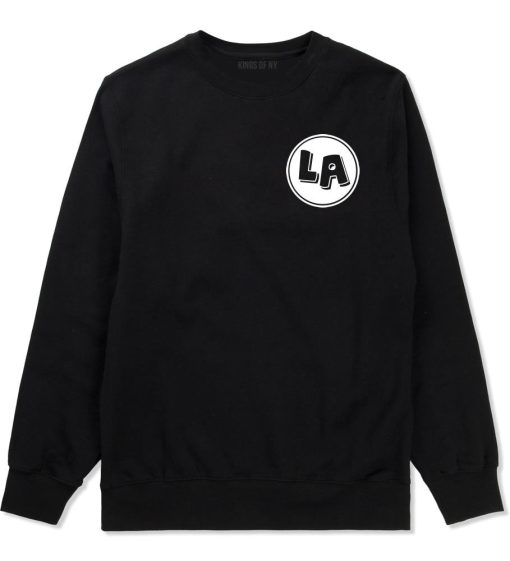 LA Circle Chest Los Angeles Crewneck Sweatshirt