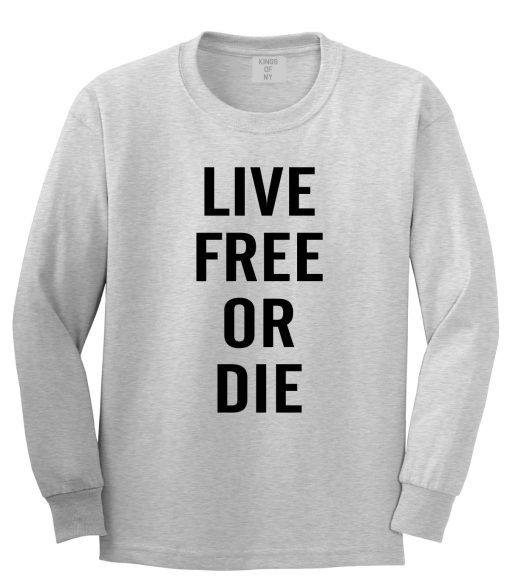 Live Free Or Die Long Sleeve T-Shirt - Image 3