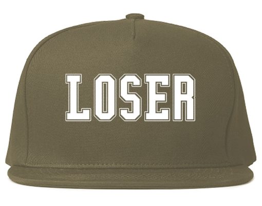 Loser College Style Snapback Hat - Image 3