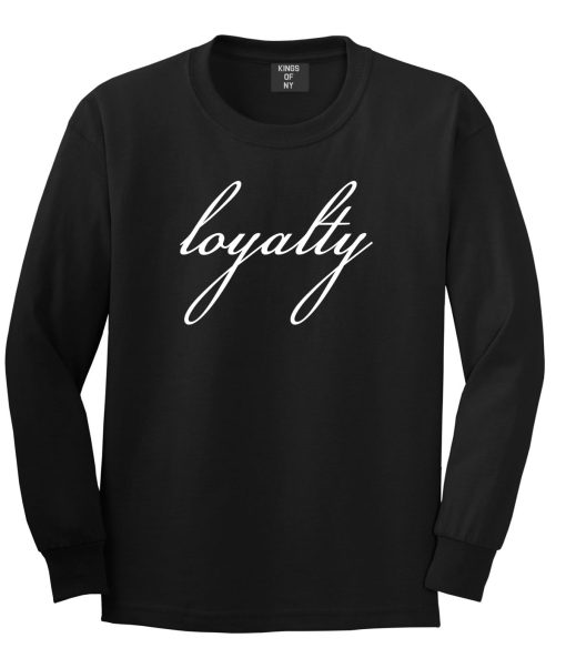 Loyalty Script Long Sleeve T-Shirt