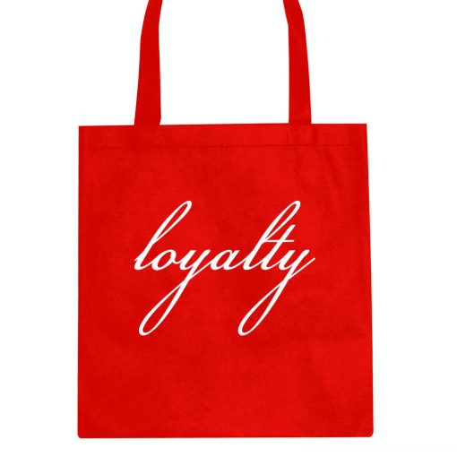 Loyalty Script Tote Bag - Image 4