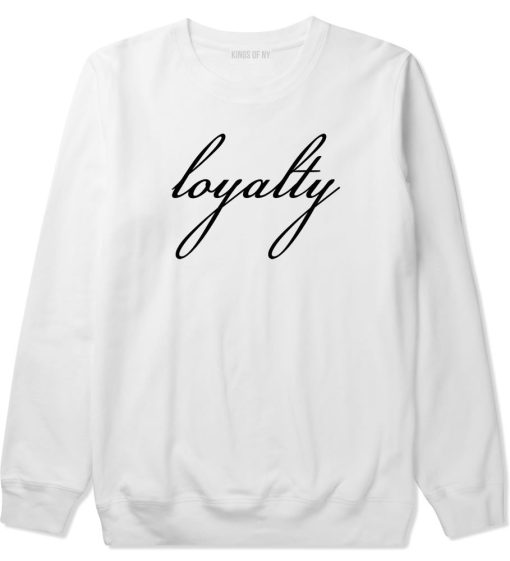 Loyalty Script Crewneck Sweatshirt - Image 3