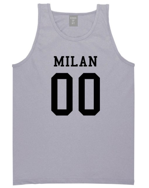 Milan Team 00 Jersey Tank Top - Image 3