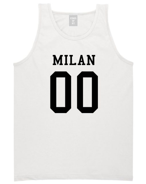 Milan Team 00 Jersey Tank Top - Image 2