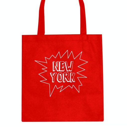 New York Bubble Quote Tote Bag - Image 4