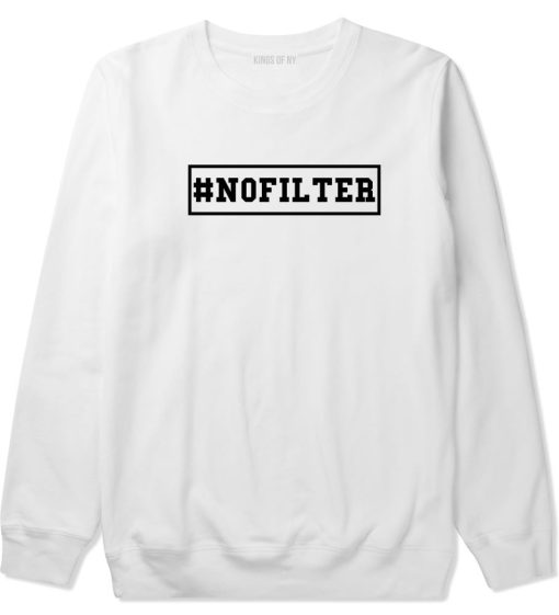 No Filter Selfie Crewneck Sweatshirt - Image 2