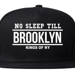 No Sleep Till Brooklyn Snapback Hat Cap