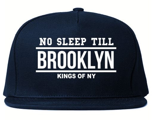 No Sleep Till Brooklyn Snapback Hat Cap - Image 2