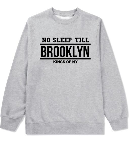 No Sleep Till Brooklyn Crewneck Sweatshirt - Image 2