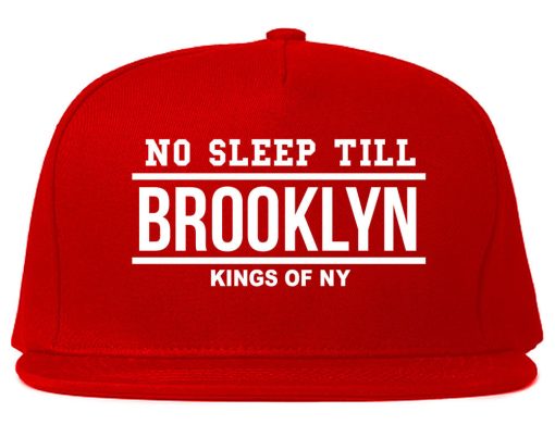 No Sleep Till Brooklyn Snapback Hat Cap - Image 4