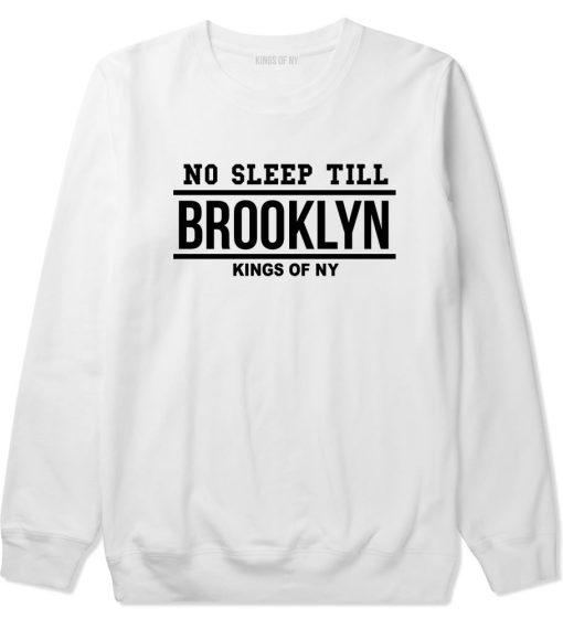 No Sleep Till Brooklyn Crewneck Sweatshirt - Image 3