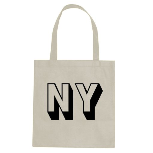NY Block Letter New York Tote Bag - Image 3