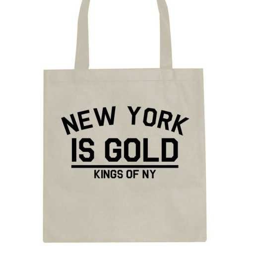 New York Is Gold Tote Bag - Image 3