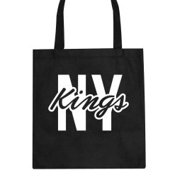 New York Blue Script Streetwear Tote Bag