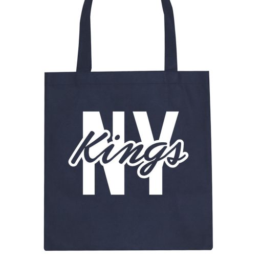 New York Blue Script Streetwear Tote Bag - Image 2