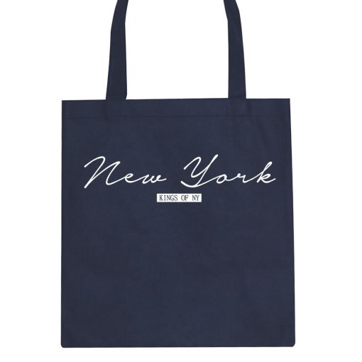 New York Script Typography Tote Bag - Image 2