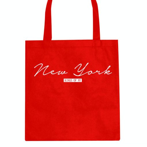 New York Script Typography Tote Bag - Image 4