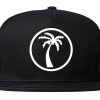 Palm Tree Chest Logo Snapback Hat Cap