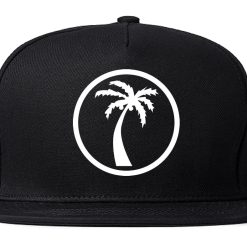 Palm Tree Chest Logo Snapback Hat Cap