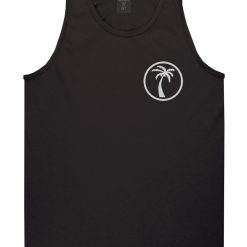 Palm Tree Chest Logo Tank Top