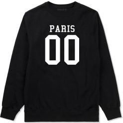 Paris Team 00 Jersey Crewneck Sweatshirt