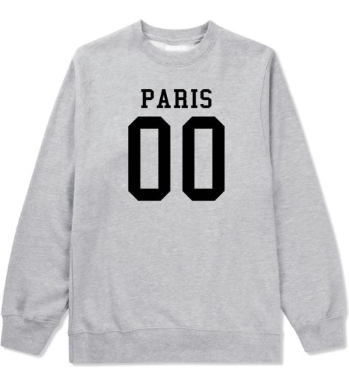 Paris Team 00 Jersey Crewneck Sweatshirt - Image 3