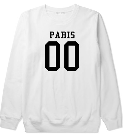 Paris Team 00 Jersey Crewneck Sweatshirt - Image 2