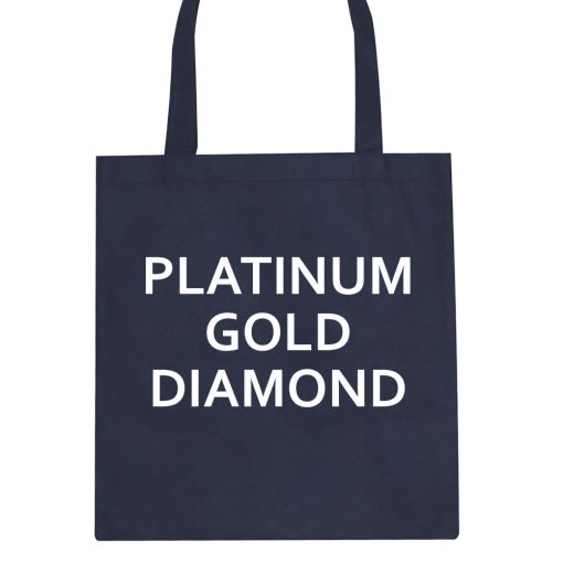 Platinum Gold Diamond Tote Bag - Image 2