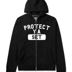Protect Ya Set Neck Zip Up Hoodie