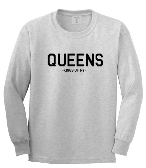 Queens Kings Of NY Long Sleeve T-Shirt - Image 2