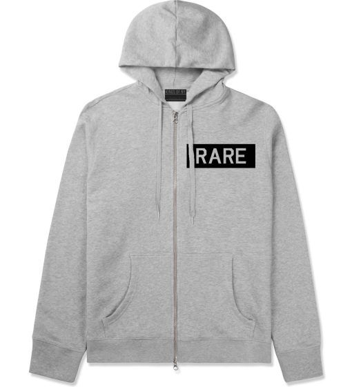 Rare College Block Zip Up Hoodie Hoody - Image 2