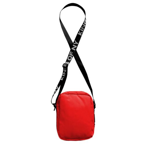 Red Logo Mens Small Crossbody Sling Bag - Image 2