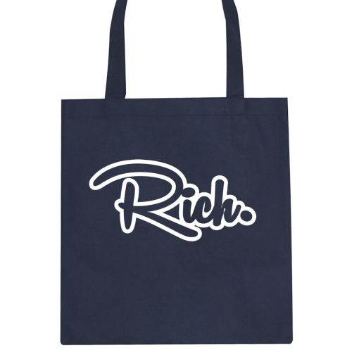 Rich Script Tote Bag - Image 2