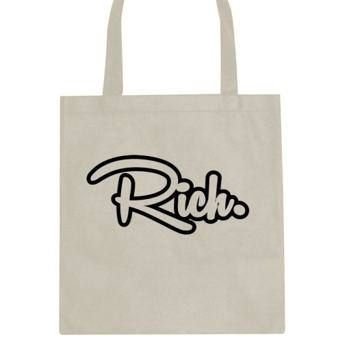 Rich Script Tote Bag - Image 3